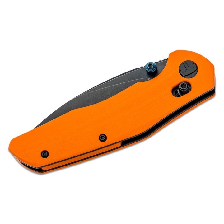 Couteau Bestech Ronan Orange Manche G10 Lame Acier 14C28N Black IKBS Crossbar Lock Clip BTKMK02H - Livraison Gratuite
