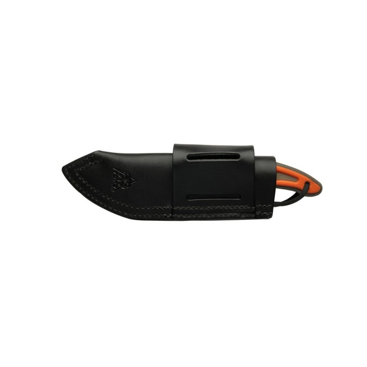 Couteau Tops Field Dog Lame Acier 154CM Manche G10 Etui Cuir Made In USA TPFDOG01 - Livraison Gratuite