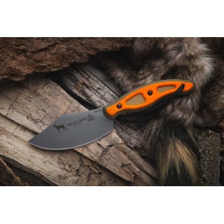 Couteau Tops Field Dog Lame Acier 154CM Manche G10 Etui Cuir Made In USA TPFDOG01 - Livraison Gratuite