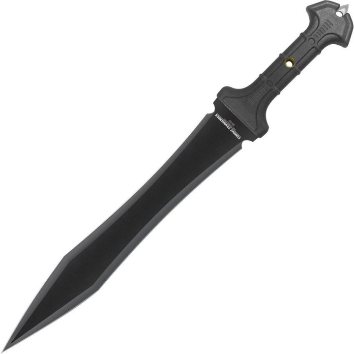 Glaive United Cutlery Combat Commander Gladiator Lame Acier Carbone 1060 Manche TPS Etui Nylon UC3009 - Livraison Gratuite