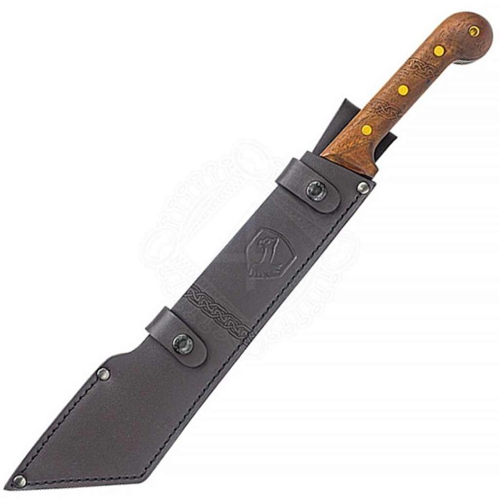 Couteau Machette Condor Argyll Scottish Machete Lame Acier Carbone 1075 Manche Bois Salvador CTK10281225HC - Livraison Gratuite