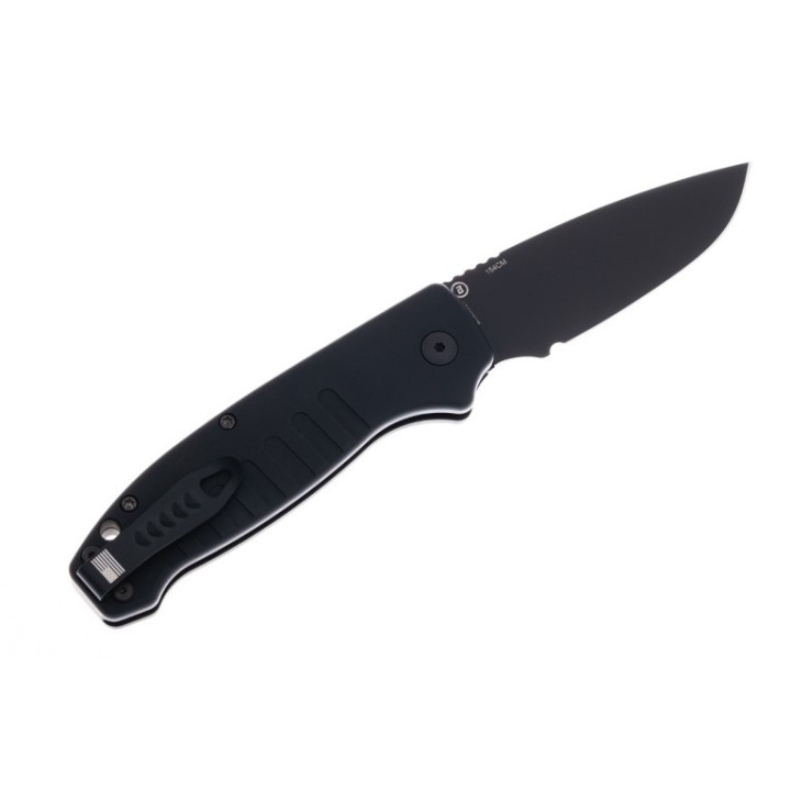 Couteau Automatique Hogue Ballista I AUTO Lame Drop Point 154CM Manche Alum Button Lock USA HO64130 - Livraison Gratuite