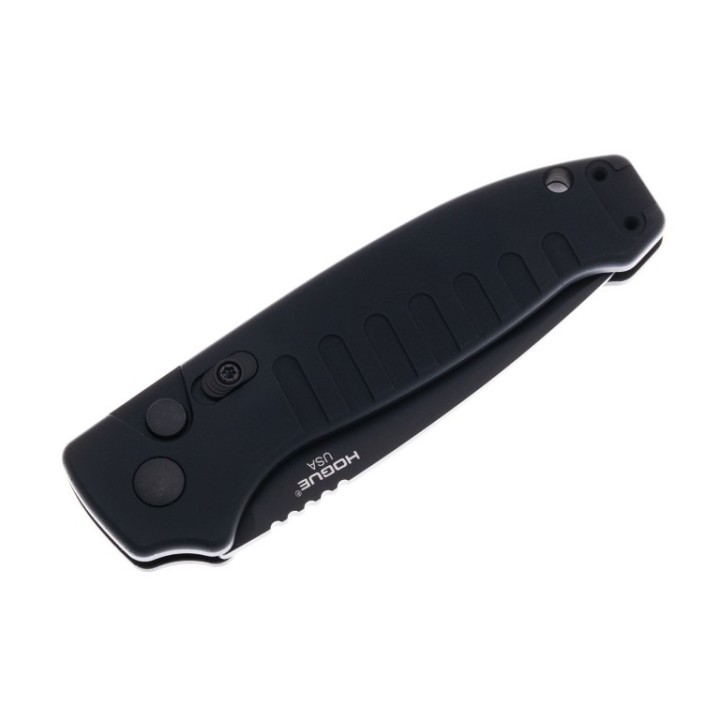 Couteau Automatique Hogue Ballista I AUTO Lame Drop Point 154CM Manche Alum Button Lock USA HO64130 - Livraison Gratuite