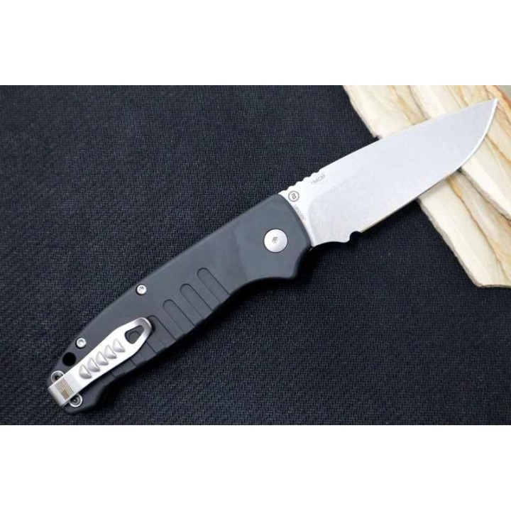 Couteau Automatique Hogue Ballista I AUTO Lame Drop Point 154CM Manche Alum Button Lock USA HO64136 - Livraison Gratuite