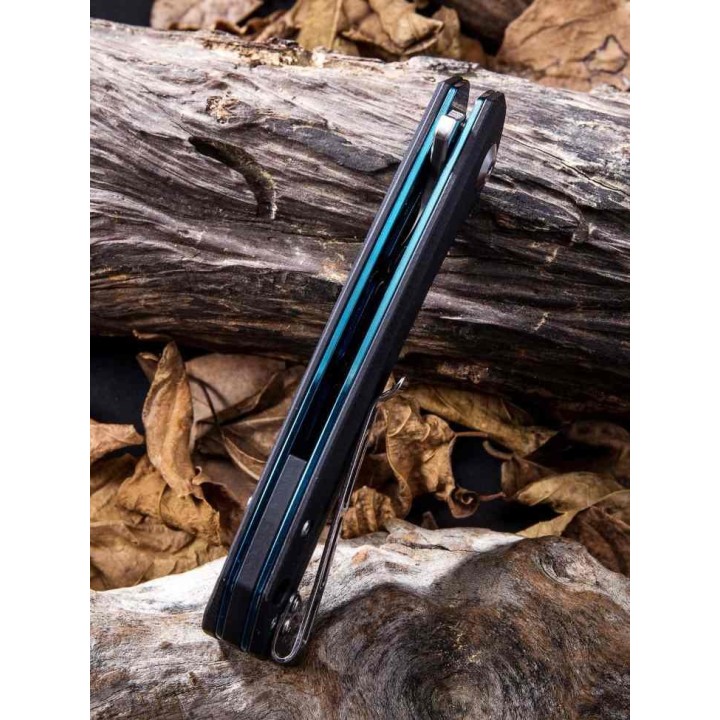 Couteau CIVIVI Backlash Lame Acier 9Cr18MoV Manche Black G-10 Linerlock CIVC801C - Livraison Gratuite