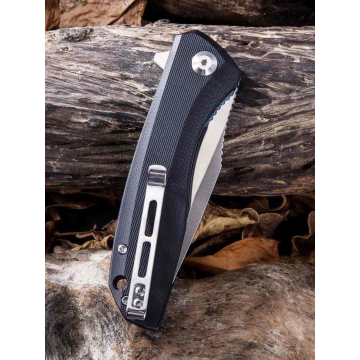Couteau CIVIVI Backlash Lame Acier 9Cr18MoV Manche Black G-10 Linerlock CIVC801C - Livraison Gratuite