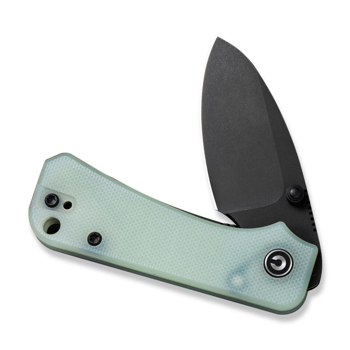 Couteau CIVIVI Baby Banter Jade Lame Nitro-V Manche G10 IKBS Linerlock Clip CIVC19068S8 - Livraison Gratuite