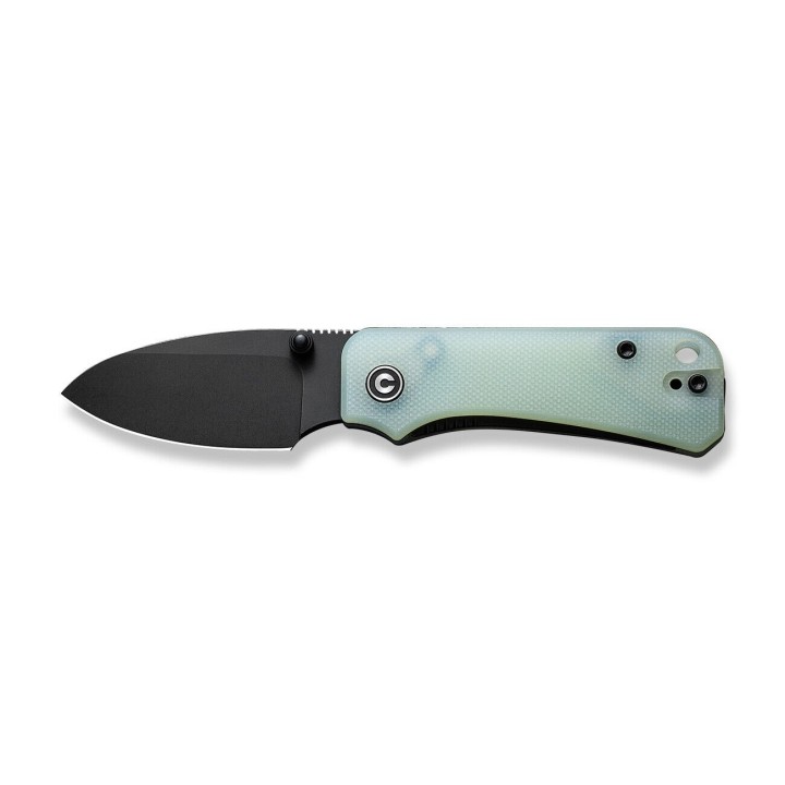 Couteau CIVIVI Baby Banter Jade Lame Nitro-V Manche G10 IKBS Linerlock Clip CIVC19068S8 - Livraison Gratuite