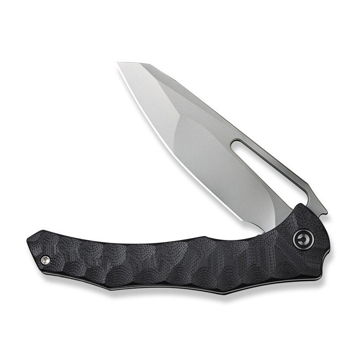 Couteau CIVIVI Spiny Dogfish Black Lame Acier 14C28N Black Manche G10 IKBS Linerlock Clip CIVC220061 - Livraison Gratuite