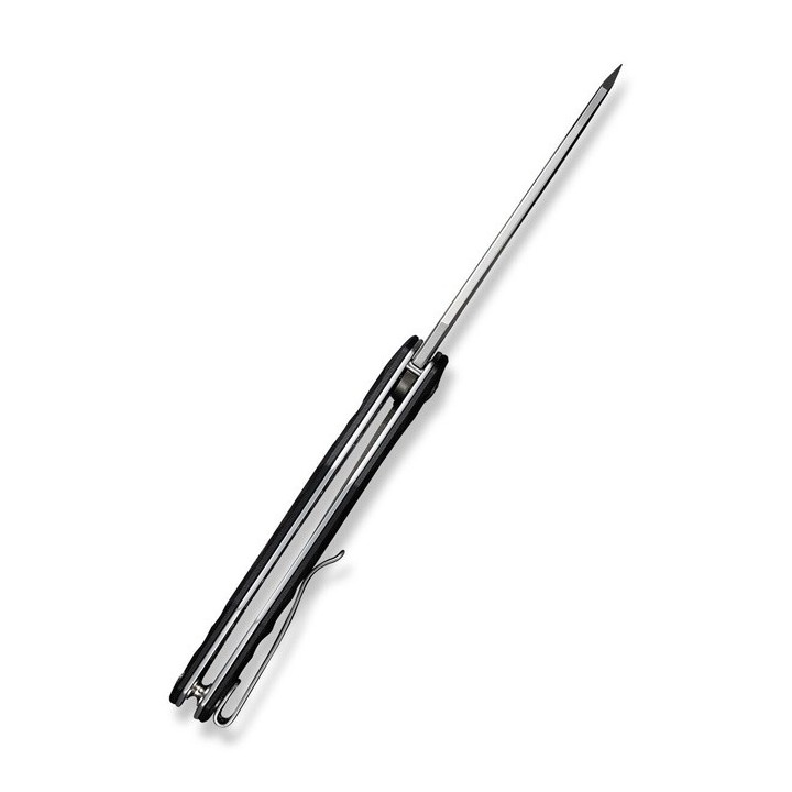 Couteau CIVIVI Spiny Dogfish Black Lame Acier 14C28N Black Manche G10 IKBS Linerlock Clip CIVC220061 - Livraison Gratuite