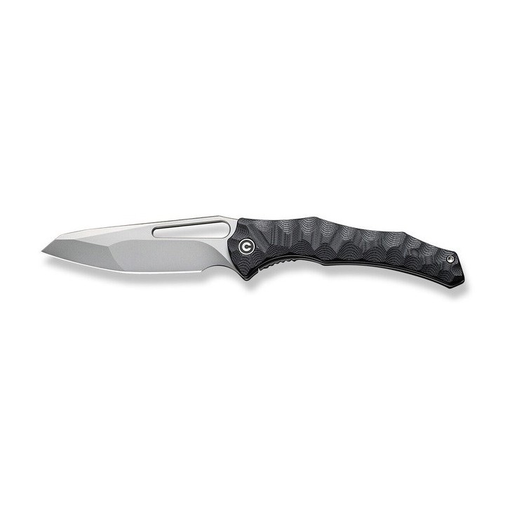 Couteau CIVIVI Spiny Dogfish Black Lame Acier 14C28N Black Manche G10 IKBS Linerlock Clip CIVC220061 - Livraison Gratuite