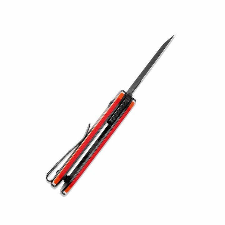 Couteau Kizer Cutlery Mini Bay Serape Lame Acier 154CM Black Sheepsfoot Manche G10 Slip Joint KIV2583C1 - Livraison Gratuite