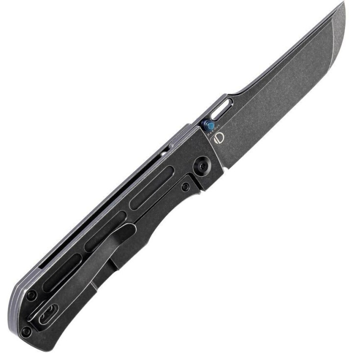 Couteau Kansept Reedus Black Manche Titane Lame Acier S35VN IKBS Framelock Clip K1041A1 - Livraison Gratuite