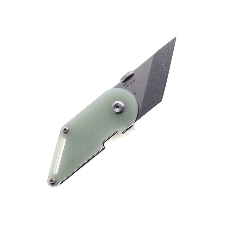 Couteau Kansept Pinkerton Dash Jade G10 Handle Tanto SW 154CM IKBS Linerlock KT3045A2 - Livraison Gratuite