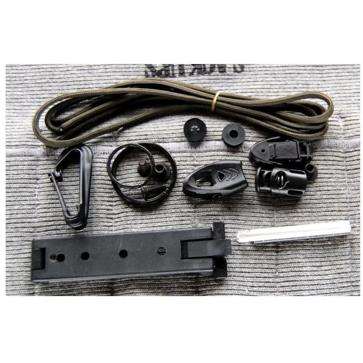 COUTEAU RAT CUTLERY / ESEE SURVIE AVEC KIT - RCIODK Rat Cutlery Izula OD Green Survival Kit USA 
