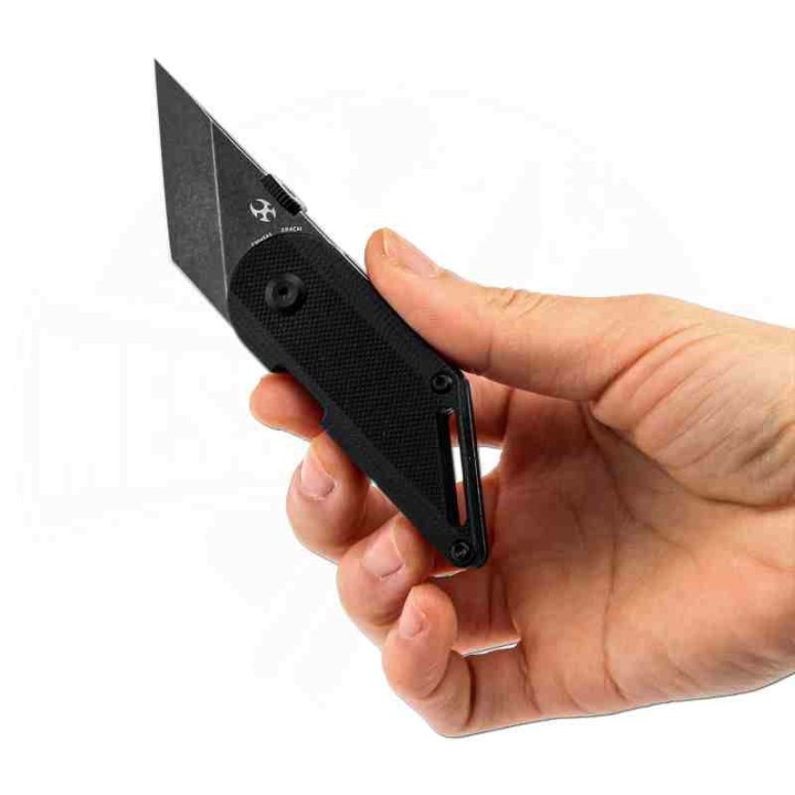 Couteau Kansept Pinkerton Dash Black G10 Handle Tanto BW 154CM IKBS Linerlock KT3045A1 - Livraison Gratuite