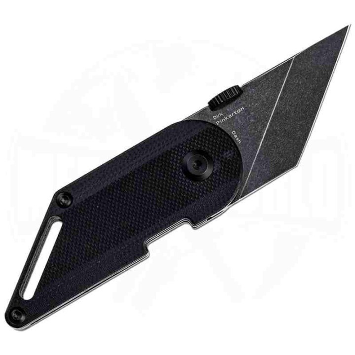 Couteau Kansept Pinkerton Dash Black G10 Handle Tanto BW 154CM IKBS Linerlock KT3045A1 - Livraison Gratuite