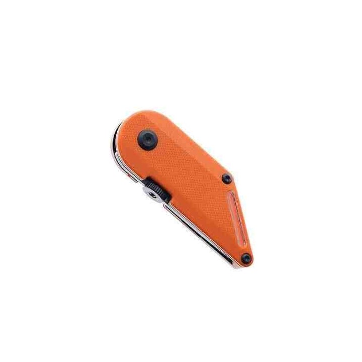 Couteau Kansept Pinkerton Dash Orange G10 Handle Tanto BW 154CM IKBS Linerlock KT3045A3 - Livraison Gratuite