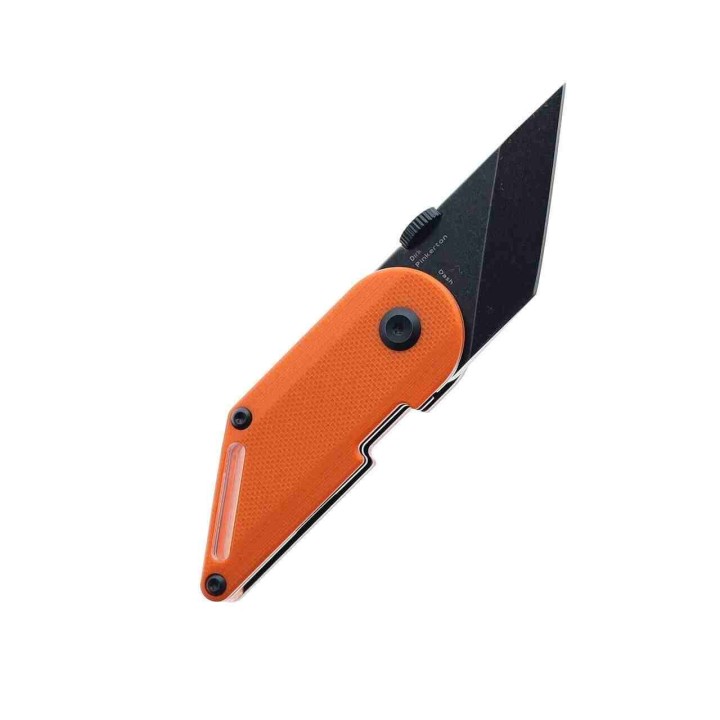 Couteau Kansept Pinkerton Dash Orange G10 Handle Tanto BW 154CM IKBS Linerlock KT3045A3 - Livraison Gratuite