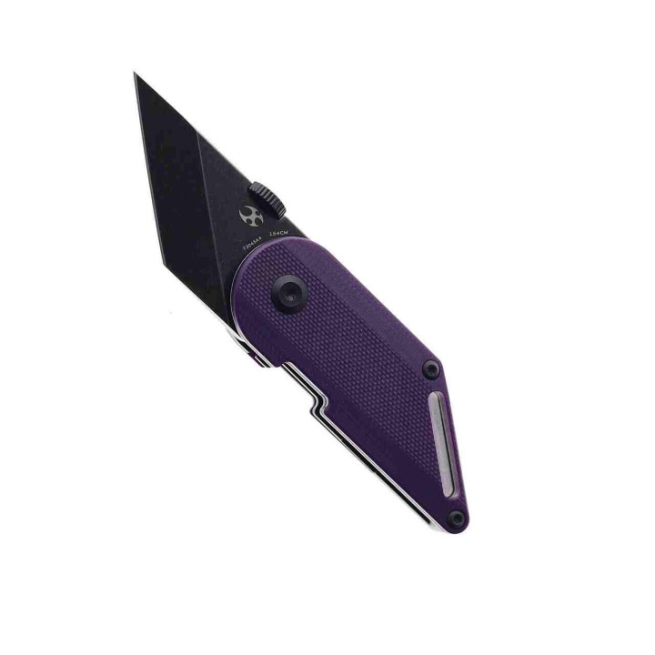 Couteau Kansept Pinkerton Dash Purple G10 Handle Tanto BW 154CM IKBS Linerlock KT3045A4 - Livraison Gratuite