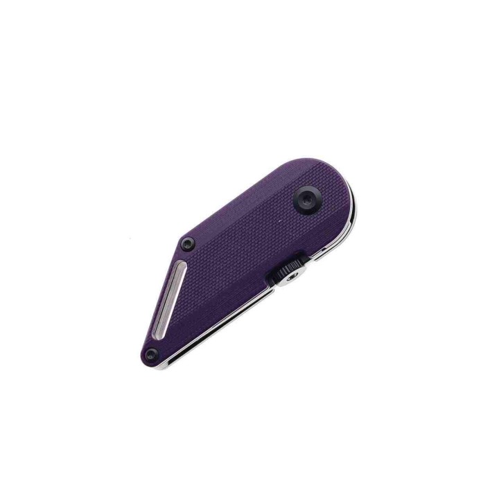 Couteau Kansept Pinkerton Dash Purple G10 Handle Tanto BW 154CM IKBS Linerlock KT3045A4 - Livraison Gratuite