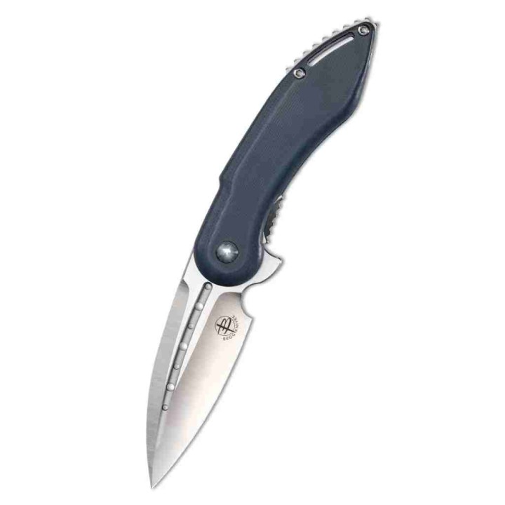 Couteau Begg Knives Mini Glimpse Gray Lame Acier D2 Manche G10 IKBS BG004 - Livraison Gratuite