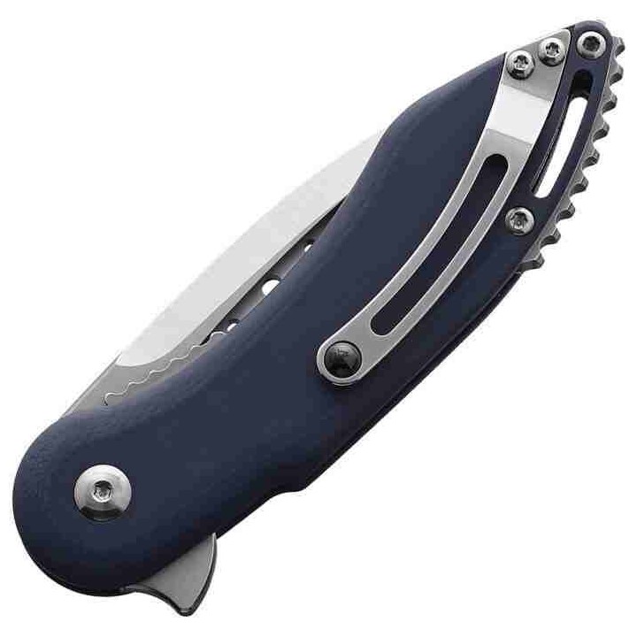 Couteau Begg Knives Mini Glimpse Gray Lame Acier D2 Manche G10 IKBS BG004 - Livraison Gratuite