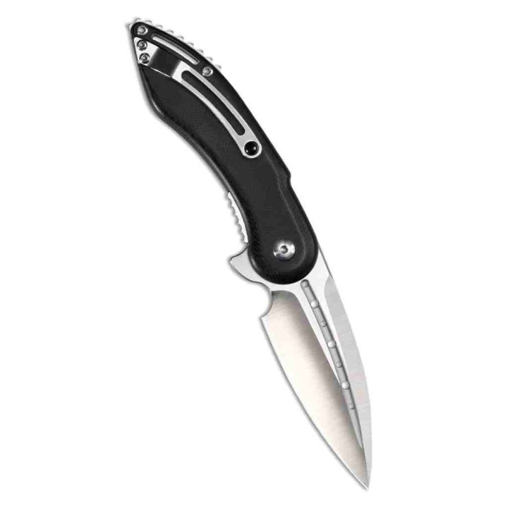 Couteau Begg Knives Mini Glimpse Black Lame Acier D2 Manche G10 IKBS BG005 - Livraison Gratuite