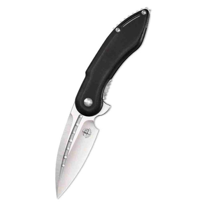 Couteau Begg Knives Mini Glimpse Black Lame Acier D2 Manche G10 IKBS BG005 - Livraison Gratuite