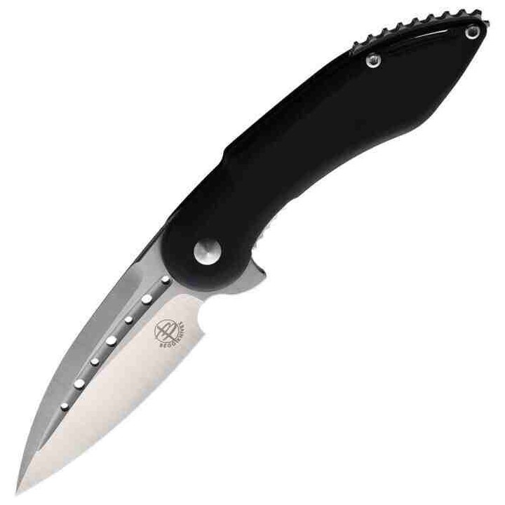 Couteau Begg Knives Mini Glimpse Black Lame Acier D2 Manche G10 IKBS BG005 - Livraison Gratuite