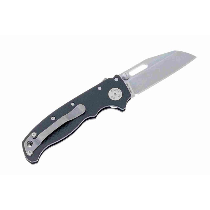 Couteau Demko Knives AD20.5 S35VN Shark Foot Manche Carbon Fiber Lame  S35VN Shark Lock IKBS DEM09627 - Livraison Gratuite