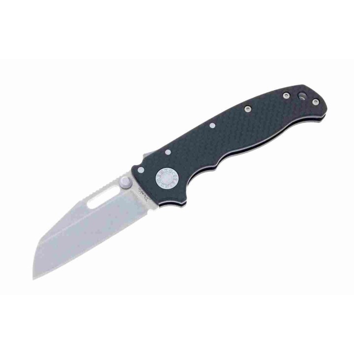 Couteau Demko Knives AD20.5 S35VN Shark Foot Manche Carbon Fiber Lame  S35VN Shark Lock IKBS DEM09627 - Livraison Gratuite