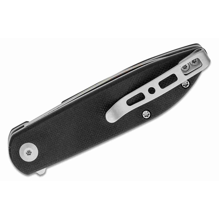 Couteau Sencut Bocll II Black Lame Acier D2 Manche G10 IKBS Linerlock Clip S220191 - Livraison Gratuite