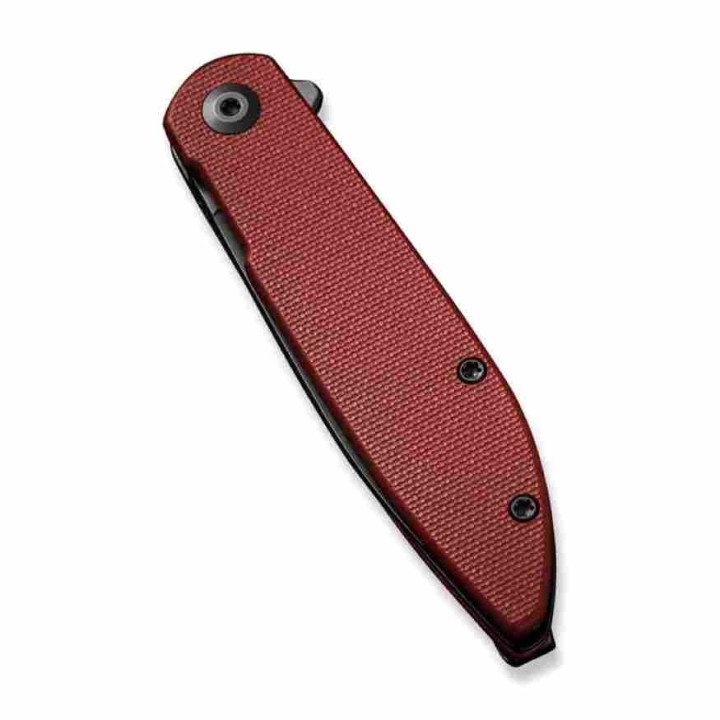 Couteau Sencut Bocll II Burgundy Lame Acier D2 Manche G10 IKBS Linerlock Clip S220193 - Livraison Gratuite