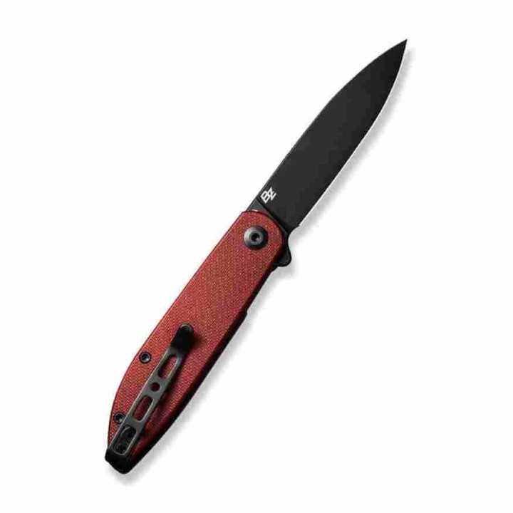 Couteau Sencut Bocll II Burgundy Lame Acier D2 Manche G10 IKBS Linerlock Clip S220193 - Livraison Gratuite