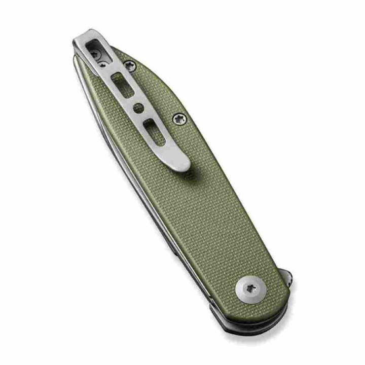 Couteau Sencut Bocll II Od Green Lame Acier D2 Manche G10 IKBS Linerlock Clip S220194 - Livraison Gratuite