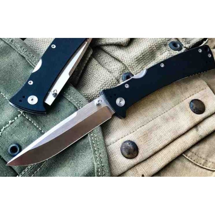 Couteau Nemesis Mar Private MPR3 Lame Drop Point Acier S35VN Manche G10 Lockback Clip NE22 - Livraison Gratuite