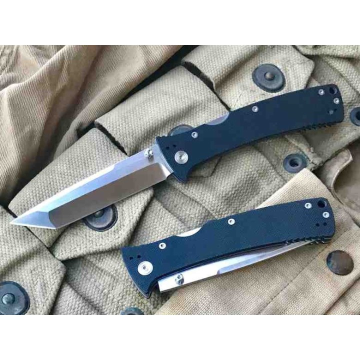 Couteau Nemesis Mar Private MPR3 Lame Tanto Acier S35VN Manche G10 Lockback Clip NE22T - Livraison Gratuite
