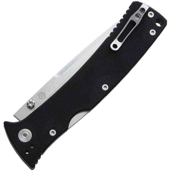 Couteau Nemesis Mar Private MPR3 Lame Tanto Acier S35VN Manche G10 Lockback Clip NE22T - Livraison Gratuite