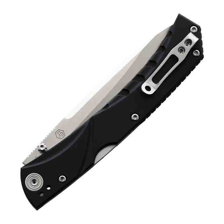 Couteau Nemesis MPR1 Black Manche Titane Lame Acier VG-10 Lockback Clip NE19BLK - Livraison Gratuite