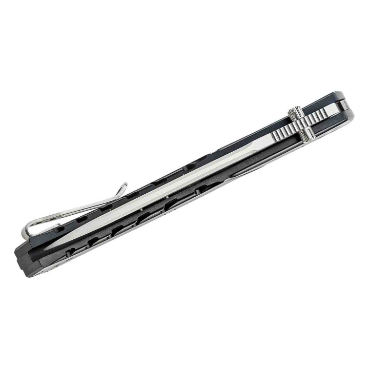 Couteau Nemesis MPR1 Black Manche Titane Lame Acier VG-10 Lockback Clip NE19BLK - Livraison Gratuite
