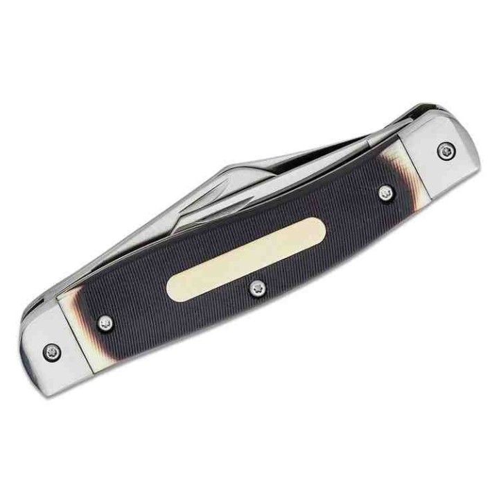 Couteau Cold Steel Ranch Boss III Stockman 3 Lames Acier 8Cr13MoV Manche ABS Etui Cuir CSFLSTKMN - Livraison Gratuite