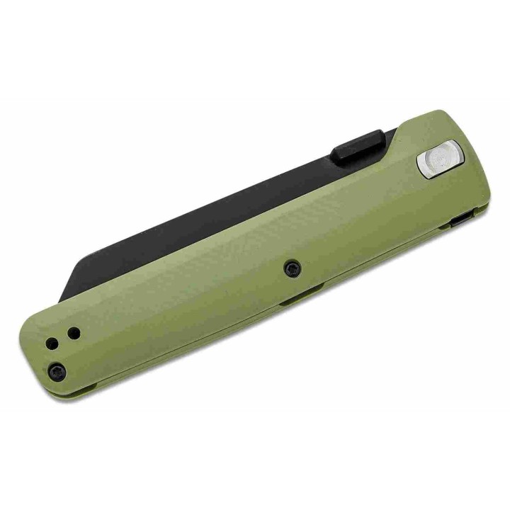 Couteau Gerber Pledge Green Lame Wharncliffe Acier 7Cr17MoV Manche GRN Linerlock Clip G1067524 - Livraison Gratuite