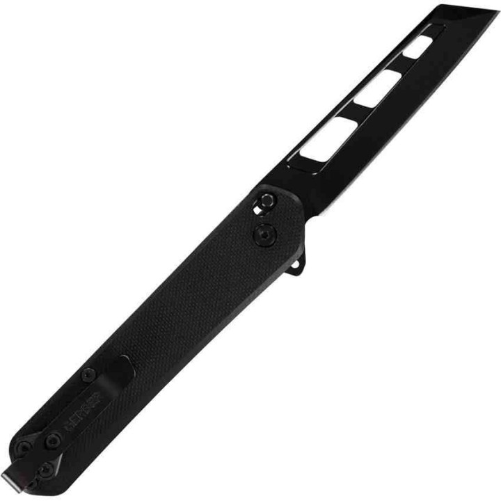 Couteau Gerber Spire A/O Black Lame Acier D2 Reverse Tanto Manche G10 Linerlock Clip G1917 - Livraison Gratuite