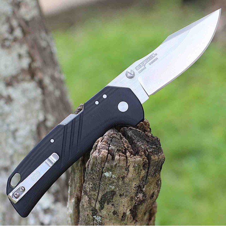 Couteau Cold Steel Engage ATLAS Lock Lame Clip Point Acier S35VN 2 Tons Manche G10 Clip CSFL30DPLC35 - Livraison Gratuite