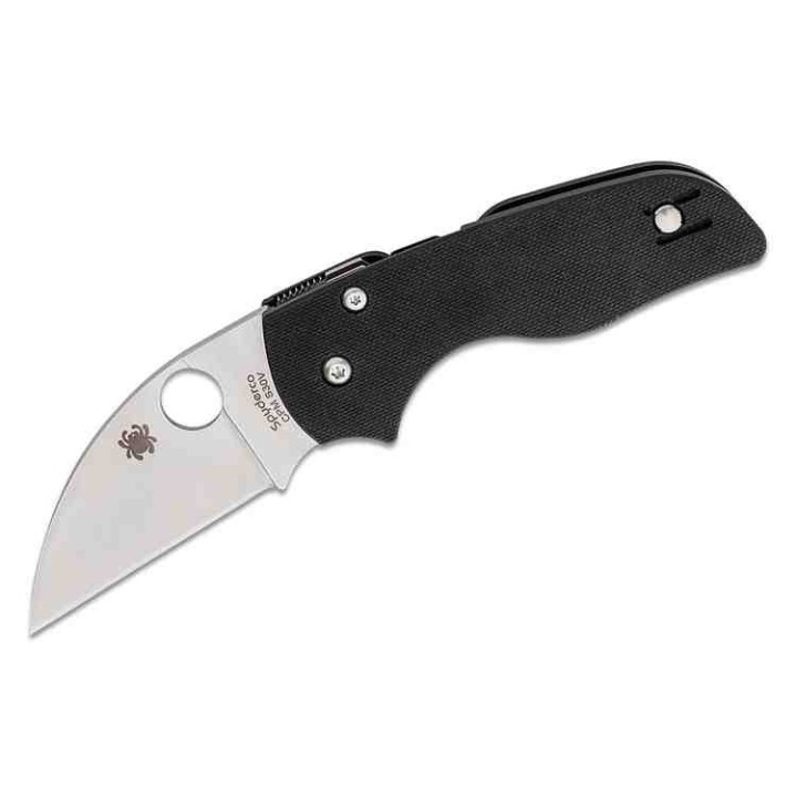 Couteau Spyderco Lil' Native Wharncliffe Lame Acier CPM-S30V Manche G10 Compression Lock Clip USA SC230GPWC - Livraison Gratuite