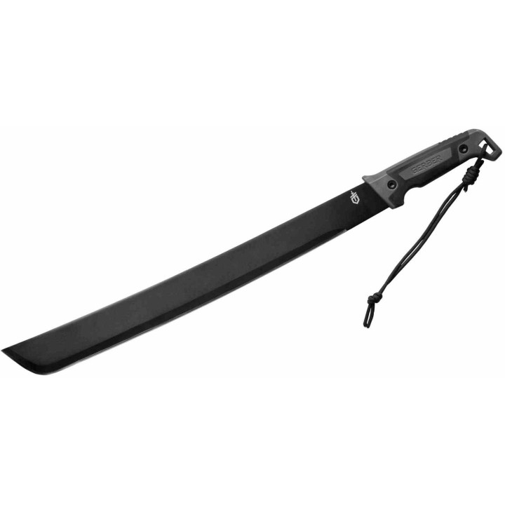 Couteau Machette Gerber Gator Bush Machete Lame Acier Carbone 1050 Manche Gator Etui Nylon G2848 - Livraison Gratuite