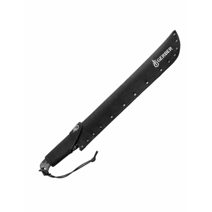 Couteau Machette Gerber Gator Bush Machete Lame Acier Carbone 1050 Manche Gator Etui Nylon G2848 - Livraison Gratuite