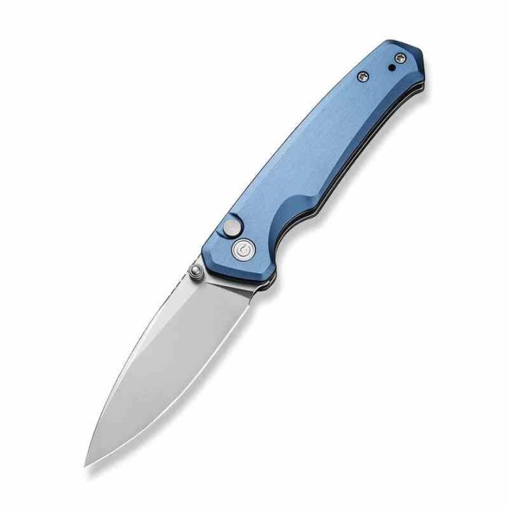 Couteau CIVIVI Altus Button Lock Blue Manche Aluminum Lame Acier Nitro-V IKBS Clip CIVC200766 - Livraison Gratuite