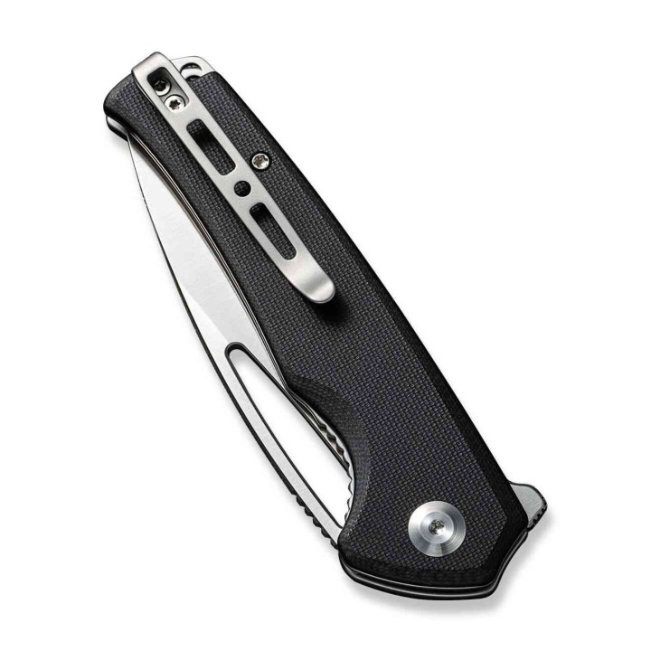 Couteau Sencut Mims Black Manche G10 Lame Acier 9Cr18MoV IKBS Linerlock Clip S210131 - Livraison Gratuite